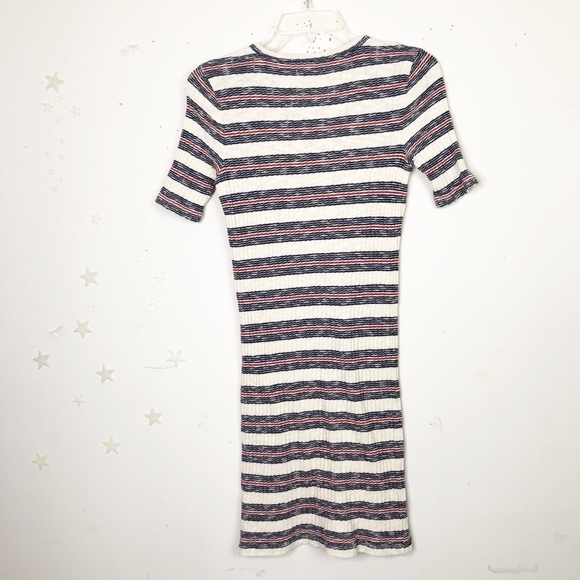 𝅺MADEWELL short sleeve mini stripe mini dress - Picture 11 of 12